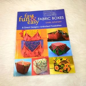 BOOK Fun Fast & Easy Fabric Boxes by Linda Johansen